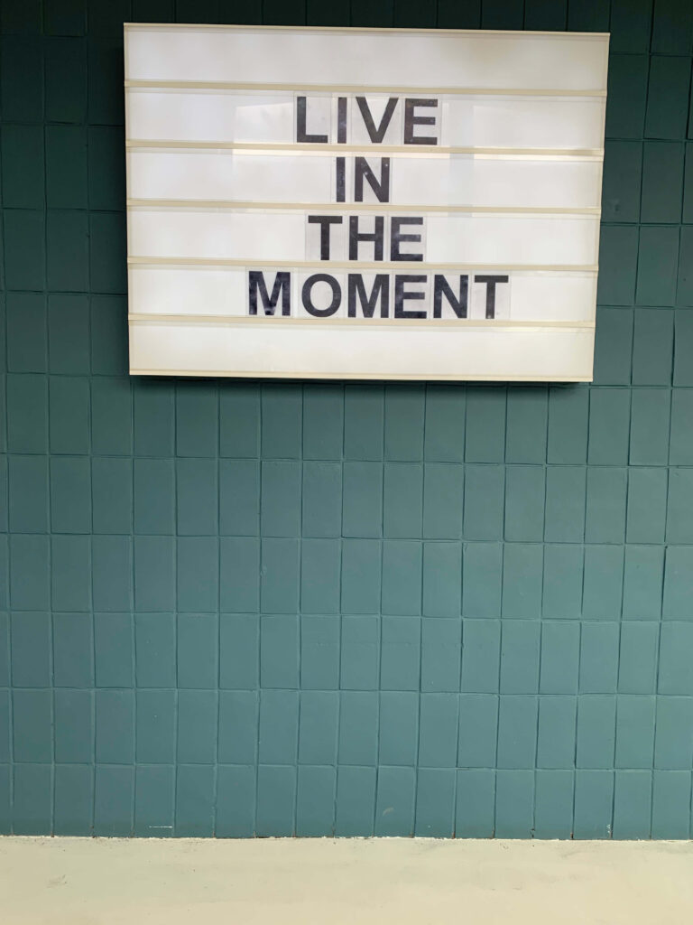 presence, here, now, future